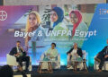 نائب وزير الصحة تشهد توقيع اتفاقية شراكة بين صندوق الأمم المتحدة للسكان وشركة باير