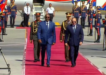 الرئيس السيسي يستقبل رئيس مجلس السيادة السوداني اليوم