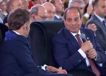 الرئيس السيسى: أشكر الرئيس ماكرون على جهده لدعم وتطوير العلاقات بين البلدين