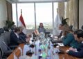 وزير التموين يتابع مع شركة أوراسكوم للإنشاءات الموقف التنفيذي لإنشاء المخزن الاستراتيجي بالفيوم