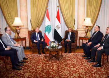 وزير الخارجية والهجرة يستقبل وزير خارجية لبنان