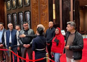 وزير الإسكان يتفقد المدينة الأولمبية بمنطقة الأعمال المركزية بمدينة “هانغتشو” الصينية