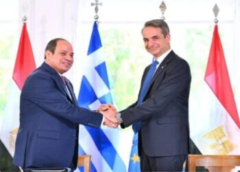 الرئيس السيسى ورئيس وزراء اليونان يوقعان إعلان الشراكة الاستراتيجية بين البلدين