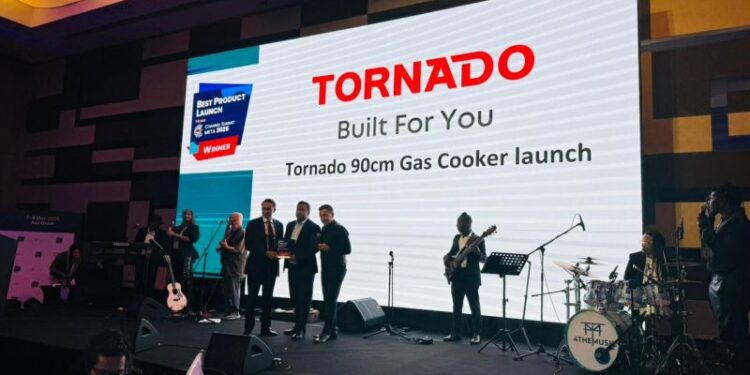 بوتجاز تورنيدو يحصد جائزة أفضل منتج Best Product Launch