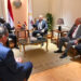 وزير الصناعة والنقل يستقبل وزير البنية التحتية وفك العزلة وصيانة الطرق بجمهورية تشاد