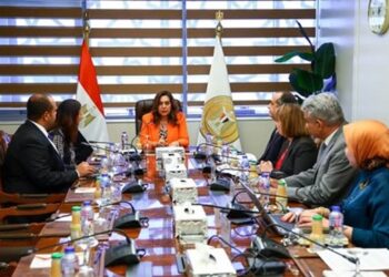 وزيرة التنمية المحلية تبحث مع الرئيس التنفيذي لهيئة فولبرايت مصر مجالات التعاون المشترك