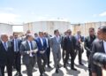 وزير التموين والمدير التنفيذي لجهاز “مستقبل مصر” ومحافظ الإسكندرية يتفقدون أعمال التطوير بمحطة الزيوت بالمكس