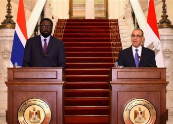 وزير الخارجية والهجرة يجرى مشاورات سياسية مع وزير الخارجية جامبيا