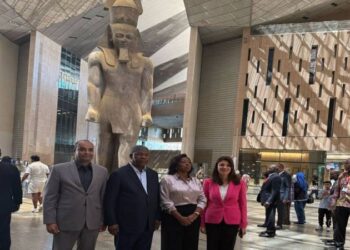 المتحف المصري الكبير يستقبل رئيس جمهورية أنجولا الرئيس الحالي للاتحاد الأفريقي