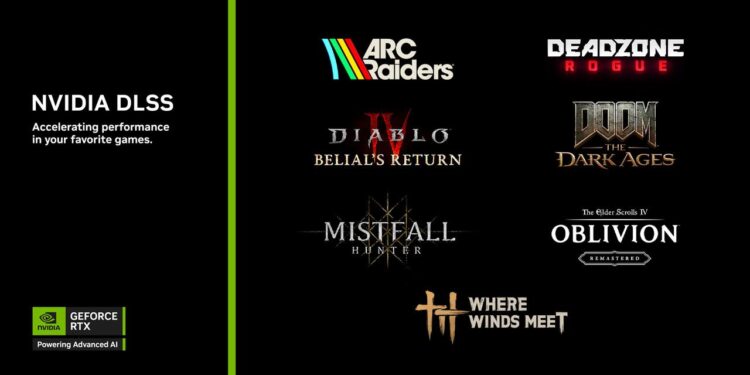 إطلاق حزمة NVIDIA Doom: The Dark Ages RTX 50 مع توسعة دعم DLSS 4 لمزيد من الألعاب