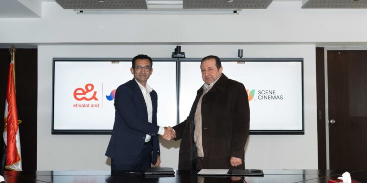 إي آند مصر توقع شراكة حصرية مع Scene Cinemasلتقديم تجارب ترفيهية استثنائية