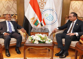 رئيس هيئة الرعاية الصحية يستقبل وزير صحة موريتانيا لبحث تعزيز التعاون المشترك