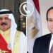 الرئيس السيسي يجري اتصالاً هاتفياً بملك البحرين
