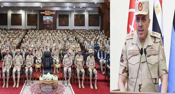 الفريق  أحمد خليفة يتفقد المنظومة التعليمية بمعهد ضباط الصف المعلمين