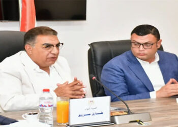 وزير الإسكان ومحافظ الدقهلية يتابعان الموقف التنفيذي لمشروعات مدينة المنصورة الجديدة