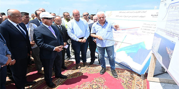 وزير الصناعة يجري جولة تفقدية موسعة بمشروعات مينائي الإسكندرية والدخيلة
