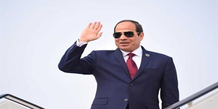 الرئيس السيسى يصل مالابو للمشاركة فى اجتماع القمة التنسيقى للاتحاد الأفريقى