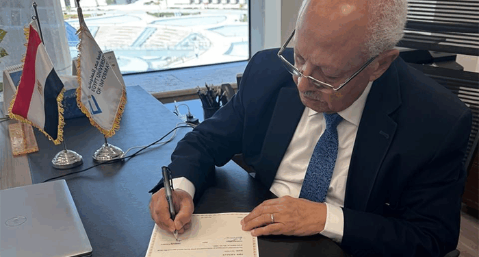 القائم بأعمال رئيس جامعة مصر للمعلوماتية: اليوم تحقق حلمنا بتخريج اول دفعة