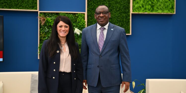 وزيرة التخطيط تلتقي الأمين التنفيذي للجنة الاقتصادية لأفريقيا بالأمم المتحدة (UNECA)