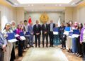 وزير التربية والتعليم يكرم الطلاب أوائل مدارس النيل المصرية الدولية