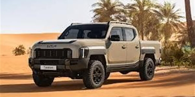 كيا تكشف عن أول سيارة “نص نقل” كهربائية