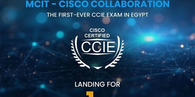 سيسكو تطلق أول معمل متنقل في مصر لشهادة CCIE بالتعاون مع الاتصالات