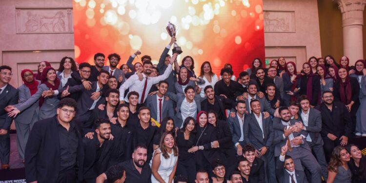 برعاية «اورنچ مصر» للعام الـ١٩ على التوالي.. جامعة مصر للعلوم والتكنولوجيا تفوز بمسابقة إيناكتس المحلية ٢٠٢٥  لرواد الاعمال