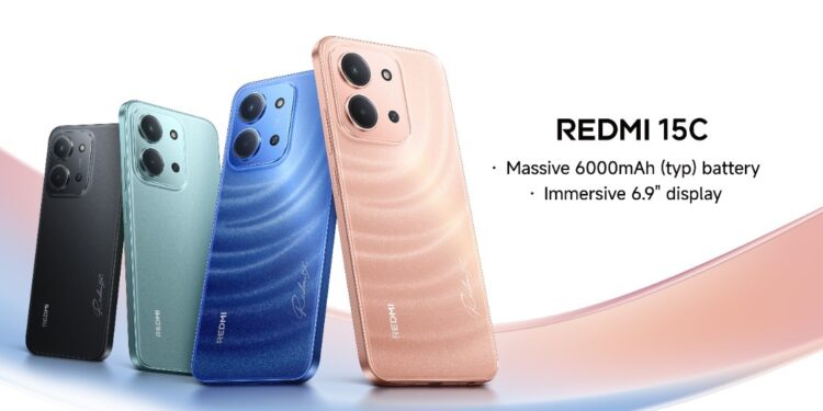 شاومي تطلق هاتف Redmi 15C بسعر يبدأ من 6199 جنيه