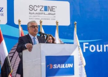 باستثمارات مليار دولار.. وضع حجر الأساس لمصنع “سايلون” الصينية لإطارات السيارات بالسخنة