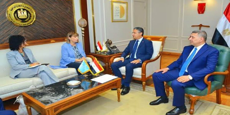 وزير التموين يلتقي المنسقة المقيمة للأمم المتحدة في مصر لبحث تعزيز التعاون