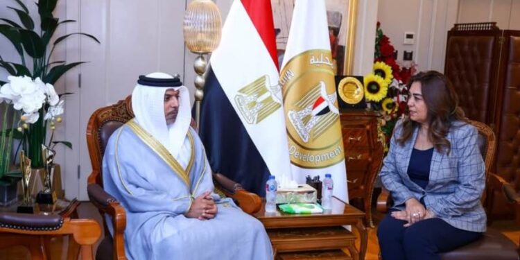 وزيرة التنمية تستقبل سفير الإمارات الجديد بالقاهرة لبحث سبل التعاون