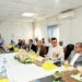 وزير الإسكان يعقد اجتماعًا مع الشركات العاملة بحدائق تلال الفسطاط ويتابع الاعمال النهائية بالمشروع