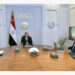 الرئيس السيسي يجتمع برئيس الوزراء ووزيرا الكهرباء والبترول