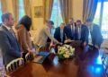 وزير الخارجية يشهد مراسم تدشين الموقع الإلكتروني الجديد للقنصلية العامة لمصر فى باريس