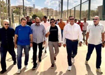 وزراء الشباب والرياضة والإسكان والعمل يتفقدون نادي النادي بالعاصمة الإدارية الجديدة قبل افتتاحه الرسمي