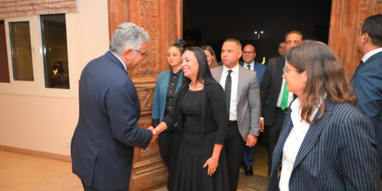 وزيرة التضامن الاجتماعي تتفقد مؤسسة الحمل الصغير بمدينة العبور