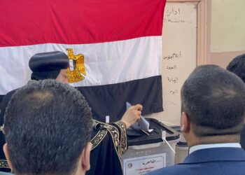 وصول البابا تواضروس الثاني للإدلاء بصوته في انتخابات مجلس النواب