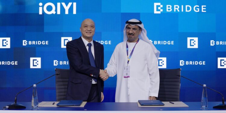شراكة بين تحالف “بريدج” وiQIYI لبناء منظومة إعلامية تكنولوجية جديدة
