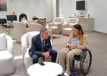 من داخل المتحف المصري الكبير. تسهيلات عديدة وإتاحة معلوماتية لذوي الإعاقات المختلفة