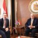 وزير التعليم العالي يلتقي سفير المملكة المتحدة بالقاهرة لبحث التوسع في الفروع الدولية