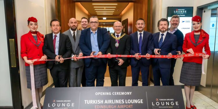 الخطوط الجوية التركية تفتتح أول صالة لها في أوروبا خارج تركيا في إدنبرة