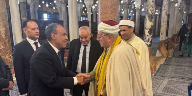 وزير الخارجية يلتقي مفتي الجمهورية التونسية