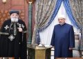 البابا تواضروس يطمئن على صحة شيخ الأزهر فى اتصال هاتفى
