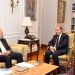 وزير الخارجية يستقبل رئيس الجامعة البريطانية في مصر