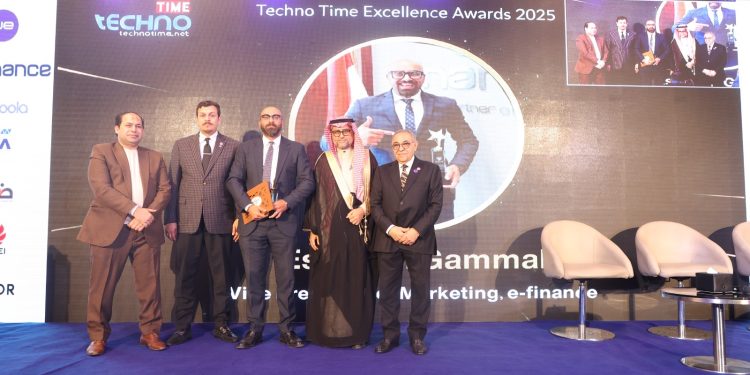 مجموعة إي فاينانس تتصدر جوائز تكنوتايم للتميز 2025 لدورها في تعزيز الاستثمار بمنصات التكنولوجيا المالية الخدمية