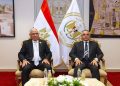 وزير العدل يستقبل النائب العام لتهنئته بتولي مهام منصبه