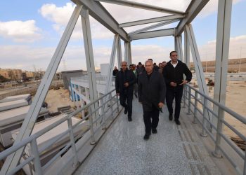 “وزير النقل يتفقد جاهزية المرحلة الثانية من مشروع الأتوبيس الترددي BRT الممتدة من المشير طنطاوي إلى صن كابيتال”