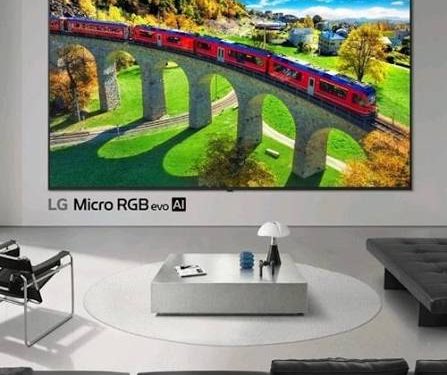 إل جي ميكرو آر جي بي إيفو.. أحدث ابتكارات إل جي في عالم تلفزيونات LCD
