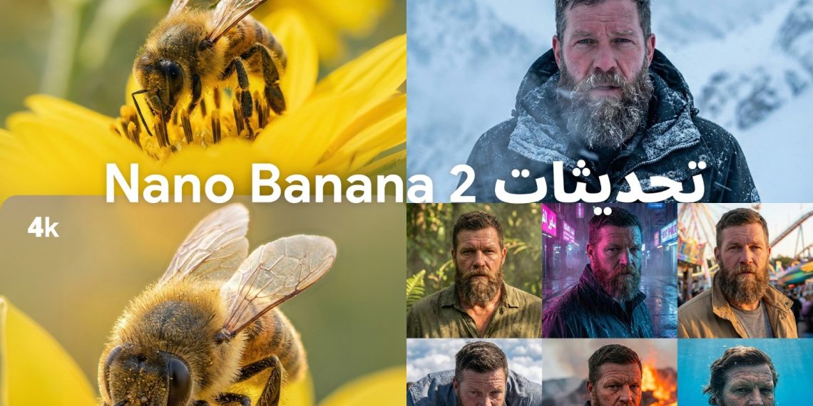 نموذج Nano Banana 2 متوفر على Gemini وبحث Google في العالم العربي