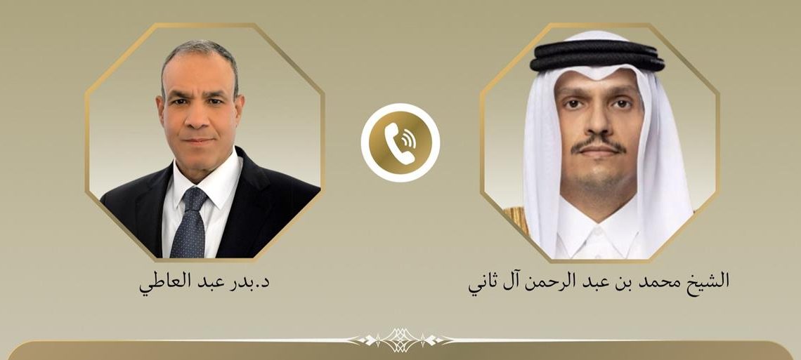 وزير الخارجية يبحث هاتفيًا مع رئيس وزراء قطر التصعيد العسكري الخطير الذي تشهده المنطقة